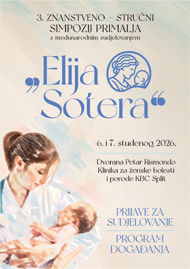 III. znanstveno stručni simpozij primaljstva Elija Sotera - II. obavijest - otvorene prijave za slobodna izlaganja